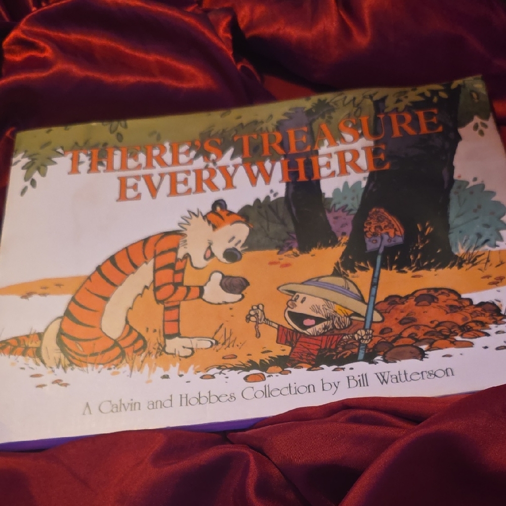 Calvin and Hobbes 'There's Treasure Everywhere' Book